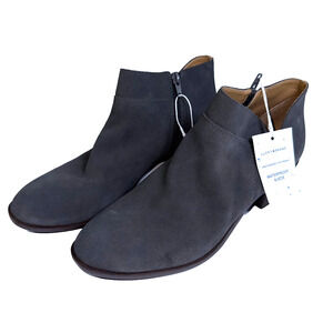 Lucky Brand Ankle Boots Womens 9.5 Charcoal Gray Brintly 2 Boho Festival NWT!